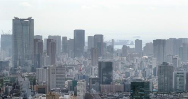 고층 건물 늘어선 일본 도쿄 도심 모습 [사진=연합뉴스]